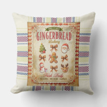 So cute vintage Gingerbread mad with love Xmas