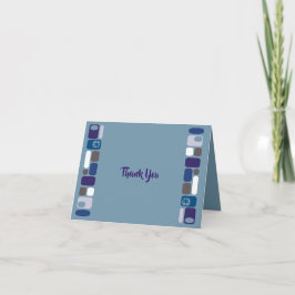 SO danken MOD Bar-Bar Mitzvah Ihnen zu kardieren Dankeskarte