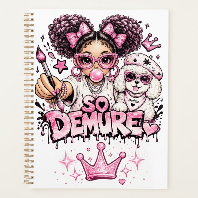 So Demure™ Sternbeere & MooMoo Plann4r Planer (Vorderseite)