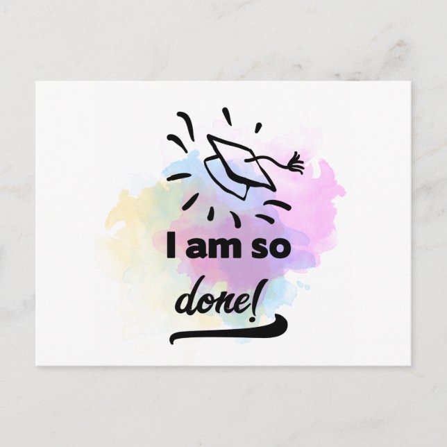 So Done Postkarte (Vorderseite)