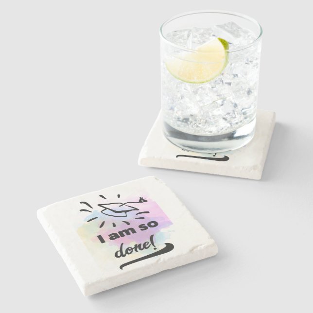 So Done Steinuntersetzer (Seitenansicht)