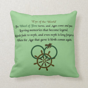 So dreht sich das Rad der Zeit Kissen