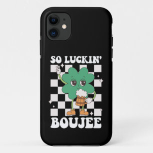 So ein Glück Boujee Lucky Shamrock St Patrick's Da Case-Mate iPhone Hülle