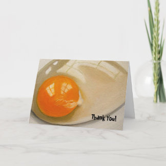 SO EIN GUTER EIER DANKE, DASS DU KARTE. DANKESKARTE