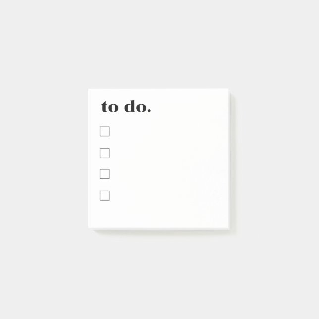 So erstellen Sie ein modernes Post-it-Notizdesign Post-it Klebezettel (Vorderseite)