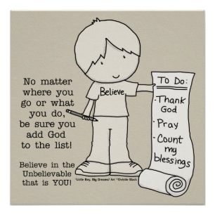 So erstellen Sie eine Liste Poster