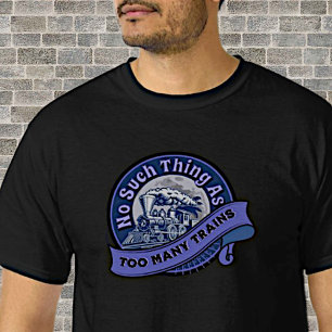 So etwas wie zu viele Züge Blue Dam Motor T-Shirt