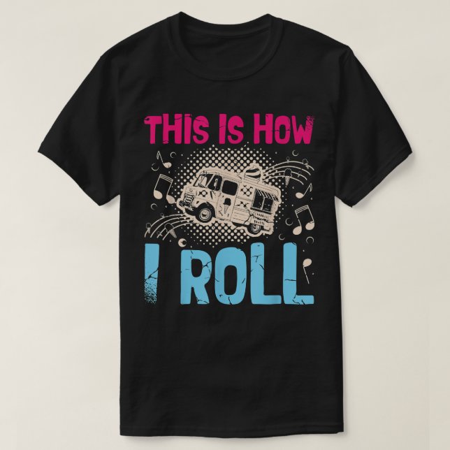 So fahre ich für einen LKW-LKW 2 T-Shirt (Design vorne)