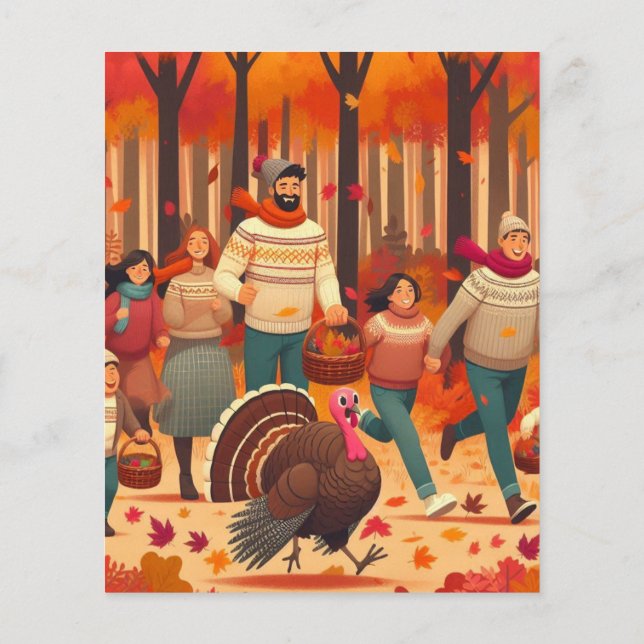 So fangen Sie den Truthahn (Rückseite)