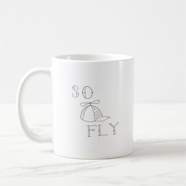 So Fliegen-Tasse Kaffeetasse (Links)