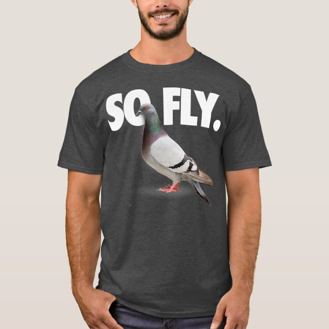 So Fly Pigeon Shirt (Vorderseite)