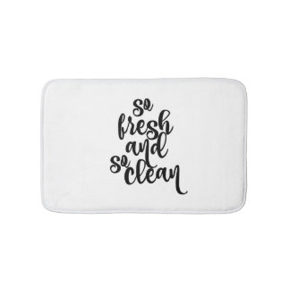 So frisch und so sauber Bathmat Badematte
