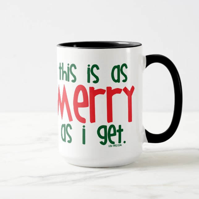 So fröhlich, wie ich erhalte tasse (Rechts)