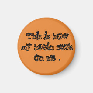 So fühlt sich mein Gehirn bei MS an. Magnet