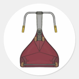 So fuhr ich in den 70er und 80er Jahren Runder Aufkleber