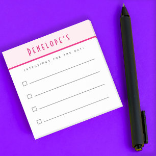 So führen Sie die Checkliste "Manifestation" als r Post-it Klebezettel