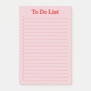 So führen Sie eine Liste aus Post-it Klebezettel