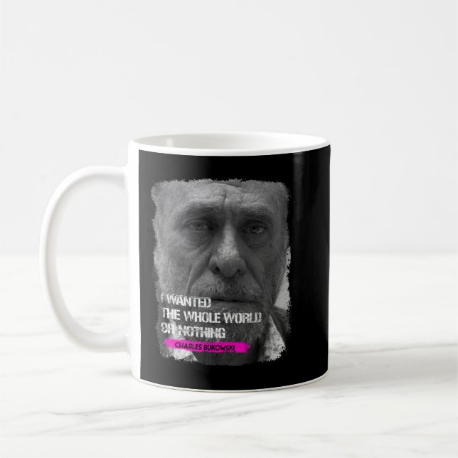 So Funny Charles Bukowski Gifts For Music Fans Kaffeetasse (Links)
