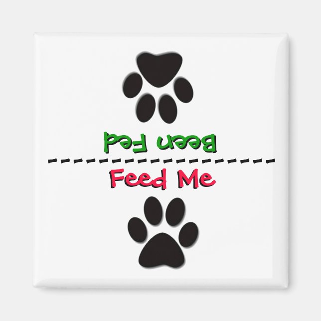 So Gefüttert oder nicht Gefüttert Magnet (Vorne)