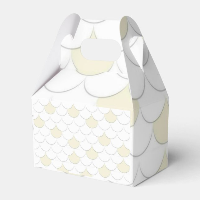 So gehen Sie Box mit Mermaid-Skala Geschenkschachtel (Vorderseite)