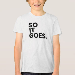 "So geht's"-T-Shirt Tri-Blend Shirt