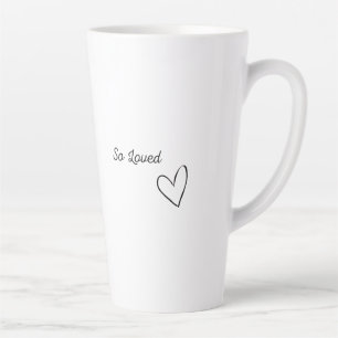 "So geliebte" Tasse