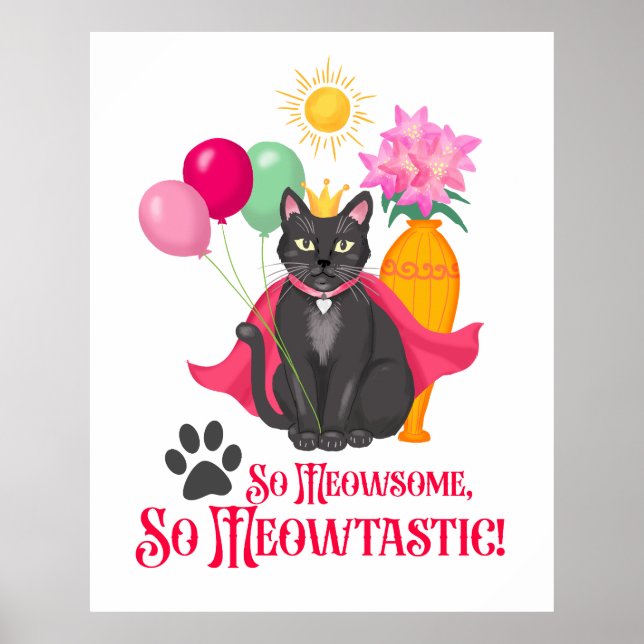 So gemein, so Meowtastisch! Poster (Vorne)
