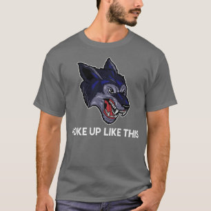So geweckt wütend Wolf T-Shirt
