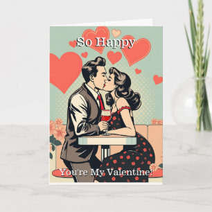 So glücklich, dass du mein Valentinstag bist Pop Karte