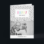 So glücklich | Foto-Grußkarte Feiertagskarte<br><div class="desc">Fotos mit freundlicher Genehmigung von ©Melissa Stallings Fotografie Für weitere Farben und Stile besuchen Sie unseren Shop!</div>