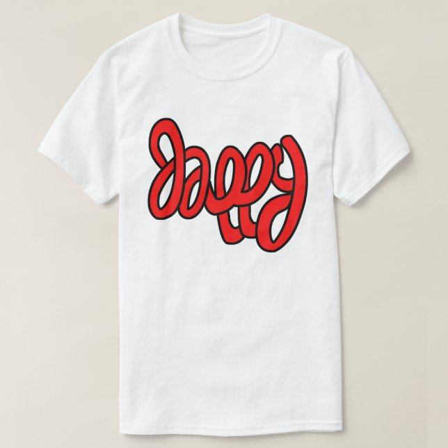So Glücklich T-Shirt (Design vorne)