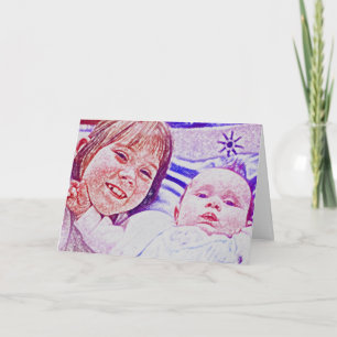 So glücklich, von Ihrem neuen Baby zu hören Karte