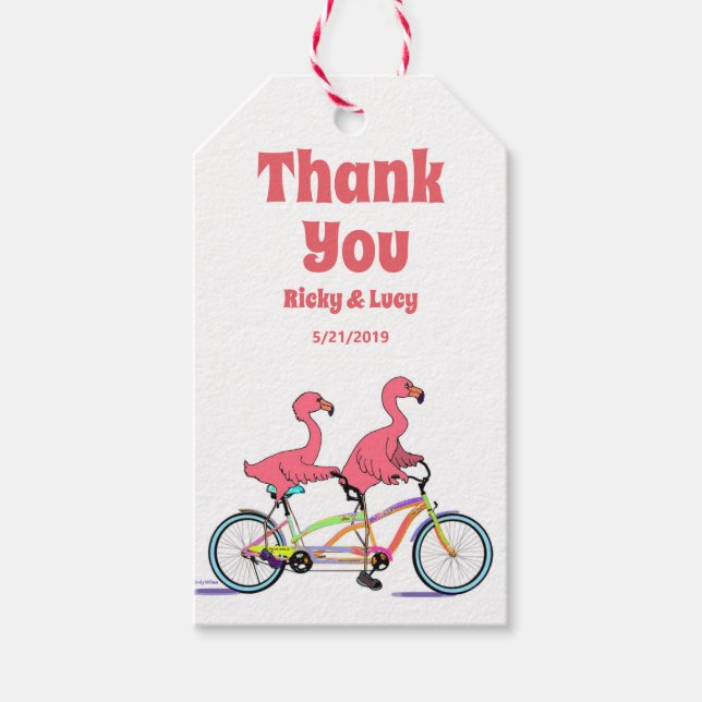 So glücklich zusammen geschenkanhänger (Vorderseite)