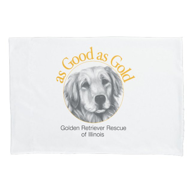 So gut wie Gold-Pillowcase Kissenbezug (Vorderseite)