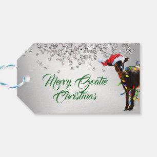 So gute Weihnachtsziege Geschenketiketten Geschenkanhänger