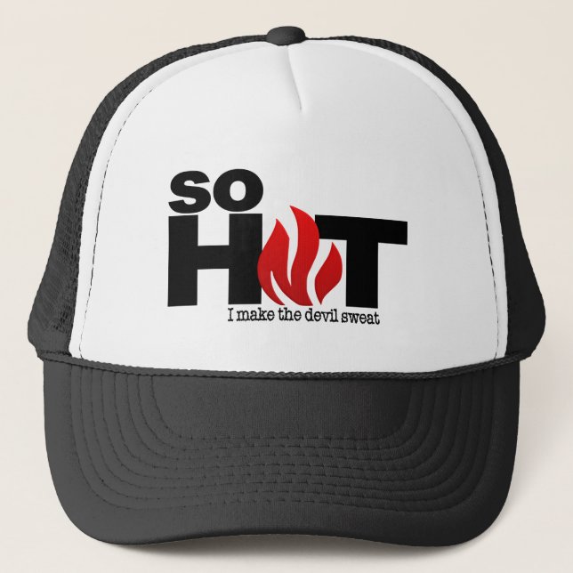 So Hot Hat - Farbe wählen Truckerkappe (Vorderseite)