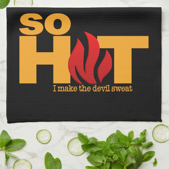 SO HOT Küchenhandtuch Küchentuch (Gefaltet)