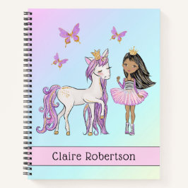 So Hübsch "My Unicorn" SchulNotebook Notizbuch