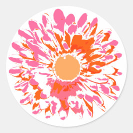 So Hübsch Spring Blume Baby Naming Sticker Siegel