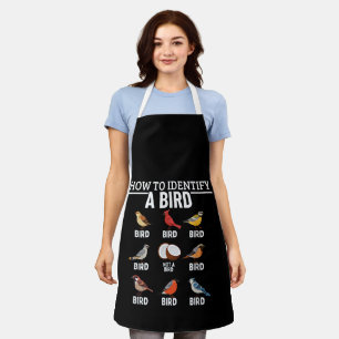 So identifizieren Sie einen Vogel-Funny-Bird-Watch Schürze