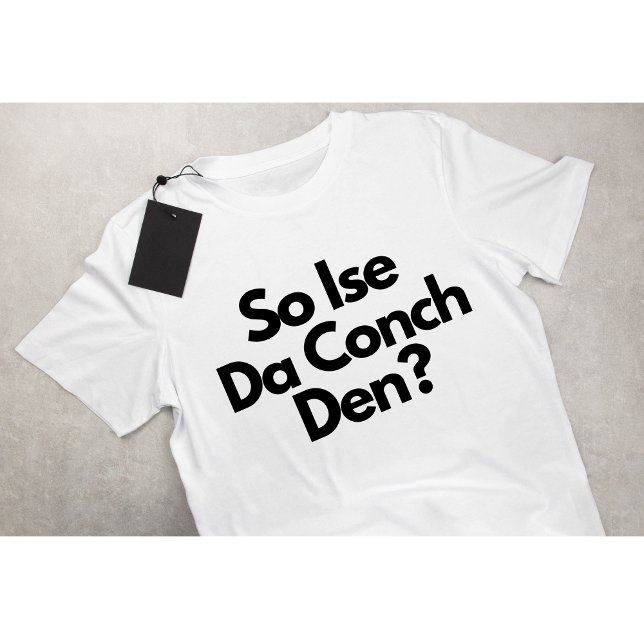 So Ise Da Conch Den Bahamas Karibik Männer T-Shirt (Von Creator hochgeladen)