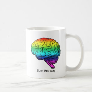 SO IST DAS GEHIRN GEBORGEN TASSE