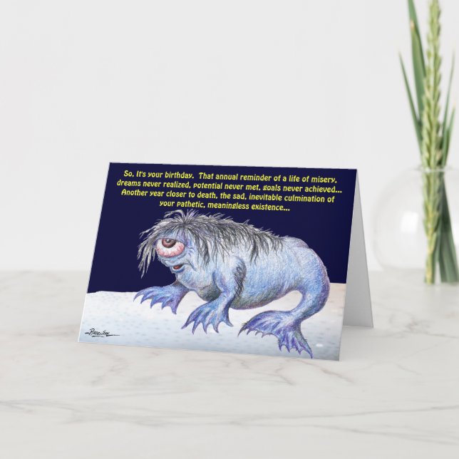 So ist es Ihr Geburtstag… Karte (Vorderseite)