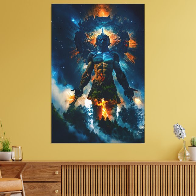 So It Begins Leinwanddruck (Insitu (Wohnzimmer))