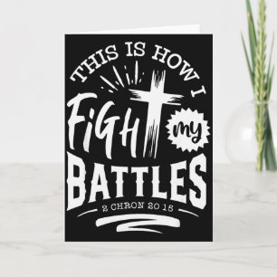 So kämpfe ich meine Schlachten 2 Chron 20,15  Karte