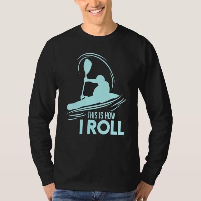 So kayaking bin ich T-Shirt (Vorderseite)