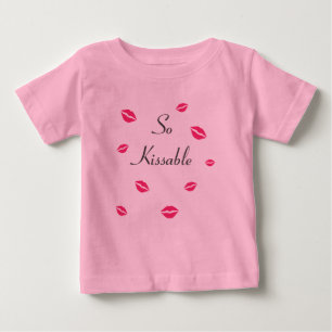 So Kissable Pink TuTu-Body Baby T-shirt