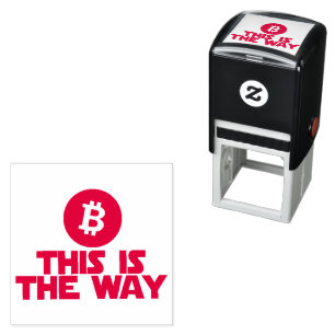 SO KÖNNEN BITCOIN-Briefmarke selbstklebend Kautsch Permastempel