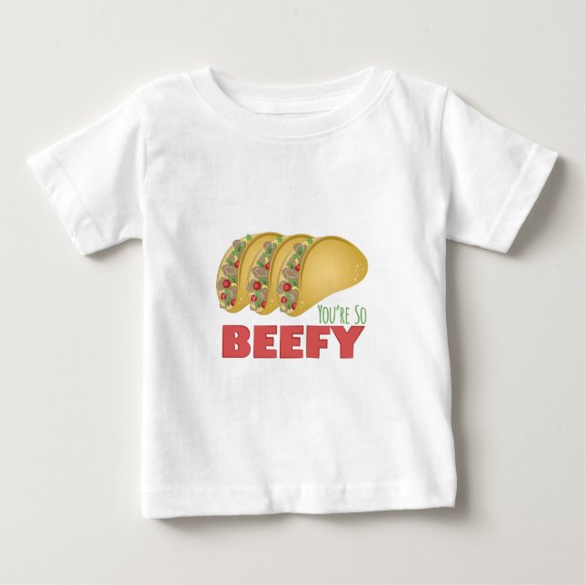 So kräftig baby t-shirt (Vorderseite)