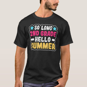 So lange 2. Klasse so lange zweite Klasse letzten T-Shirt
